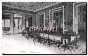 Vichy - Games Room - Old Postcard