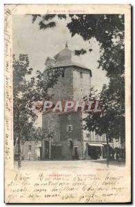 Old Postcard Haute Garonne Monterjeau The Belfry