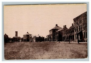 Vintage 1900's Photo Postcard US Army Barracks Fort Thomas Kentucky