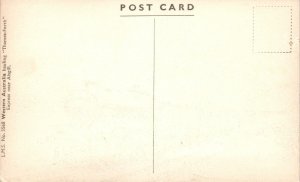 AISGILL, United Kingdom   THAMES-FORTH EXPRESS Railroad Train  c1910s Postcard