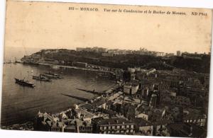 CPA Monaco-Vue sur la Condamine et le Rocher de Monaco (234088)