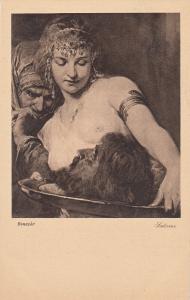 Salome by Benczur hungarian artist early postcard