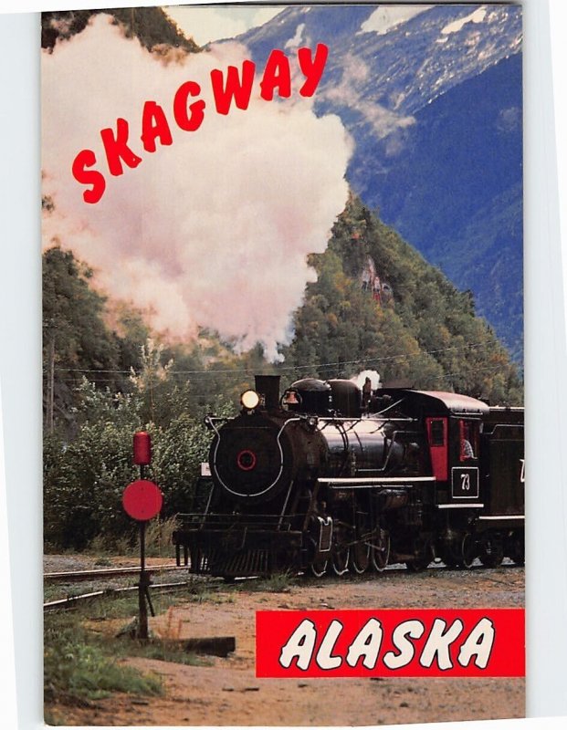 M-161157 Historic White Pass and Yukon Railway Skagway Alaska USA