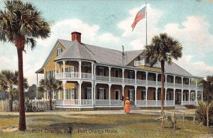 Port Orange Florida Port Orange House Vintage Postcard AA35163