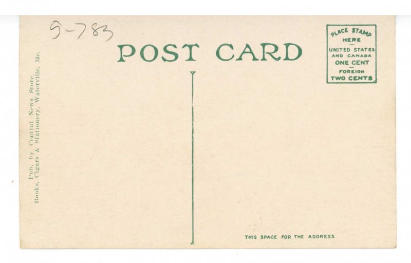 ME - Waterville. Maine Central Railroad Station