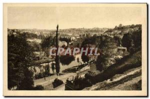 Old Postcard Panorama Clain Poitiers in Poitiers View Vallee Outlet Trait Tab...