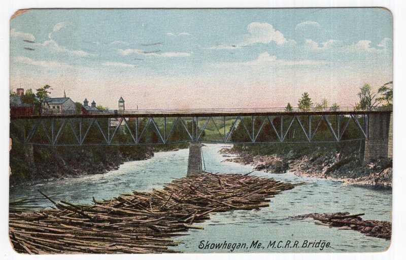 Skowhegan, Me, M. C. R. R. Bridge