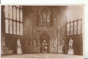 London Postcard - Houses of Parliament - Central Hall - Real Photo - Ref 15350A