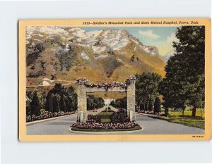 M-160082 Soldier's Memorial Park and State Mental Hospital Provo Utah