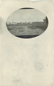 1915 Texas City Texas Military Camp frame like RPPC Postcard 26-718