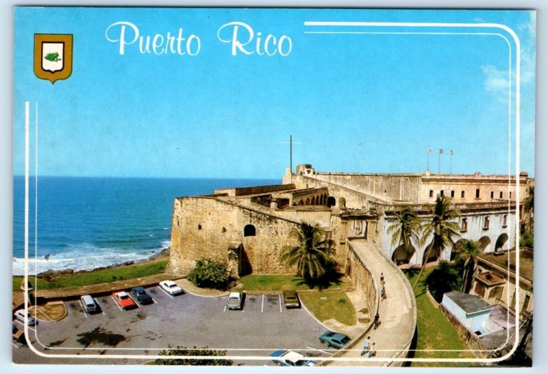 Castle of San Cristobal - Old San Juan PUERTO RICO  4x6 Postcard