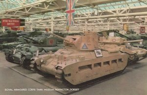 Royal Armoured Corps Tank Museum Bovington Dorset Postcard
