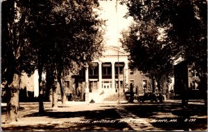 Real Photo Postcard Admin Bldg Missouri Military Academy in Mexico, Missouri