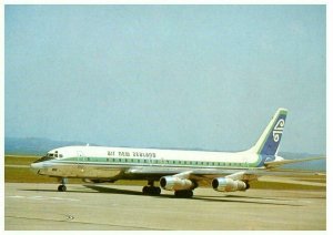 Air New Zealand McDonnel Douglas DC 8  Airplane Postcard