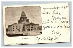 Vintage 1905 Photo Postcard - State House Providence Rhode Island