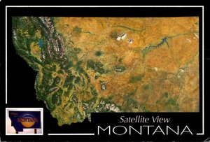 Montana Satellite View