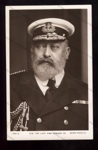 ROY324 - King Edward VII - In Memory Portrait - Postcard