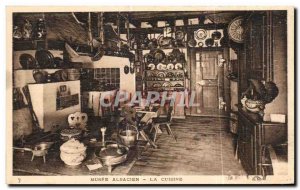 Old Postcard Alsatian Museum Strasbourg La Cuisine