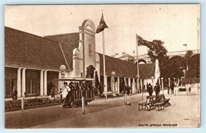 BRITISH EMPIRE EXPOSITION 1924 ~ Wembley, England SOUTH AFRICA PAVILION Postcard