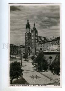 246957 POLAND KRAKOW market Cathedral Vintage photo Mucha PC