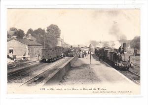 CLERMONT : la gare - depart de trains - tres bon état