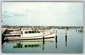 Crisfield Maryland Crab Boats and Docks Postcard E23