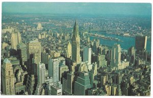 US New York, New York, Empire State Building Observatory. mailed dated 1957