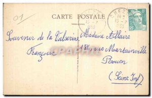 Old Postcard Chezery Ain Bridge Valserine