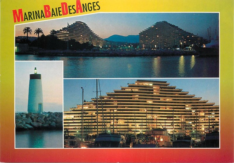 Postcard France Marina baie des anges