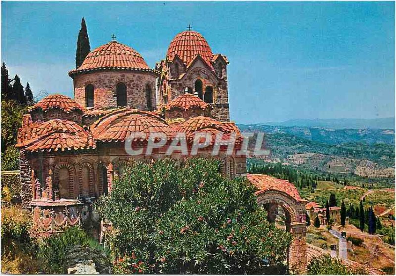 Modern Postcard Mystras