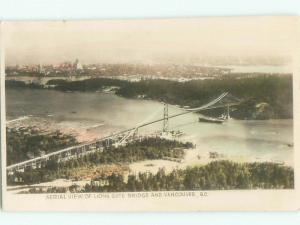 1940's rppc NICE VIEW Vancouver British Columbia BC W0906