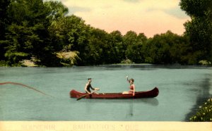 Canada - Quebec, Beauharnois. Canoeing