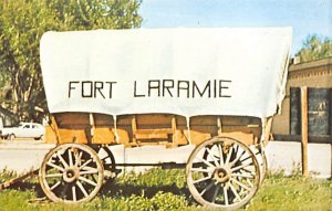 Fort Laramie covered wagon Wyoming, USA Stagecoach Unused 