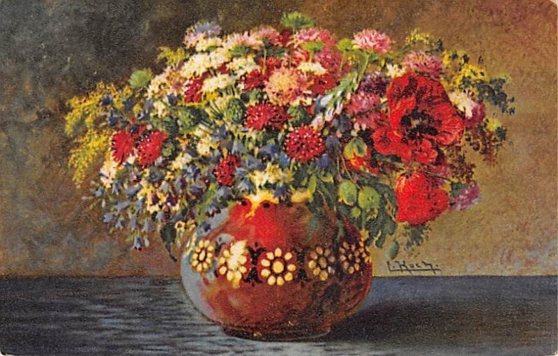 Flowers in a Vase Still Life PU Unknown 