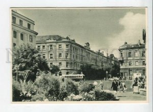 442384 USSR 1958 year Vilnius Lithuania Stalin Avenue postcard