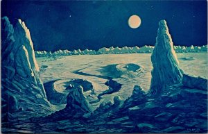 Connecticut, Stamford - Lunar Landscape Mural - [CT-190]