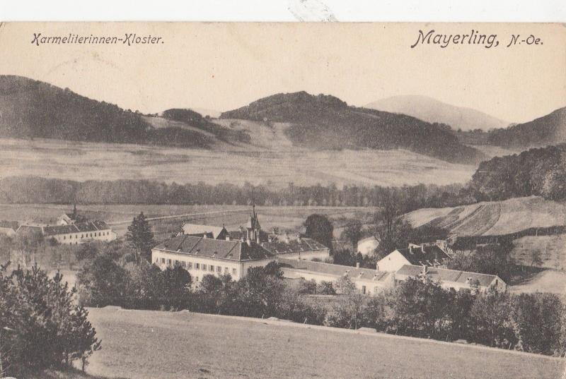 B79717 mayerling N Oe karmeliterninne kloster austria  front/back image