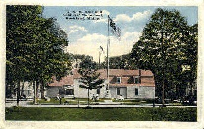 G.A.R. Hall & Soldiers Monument in Rockland, Maine