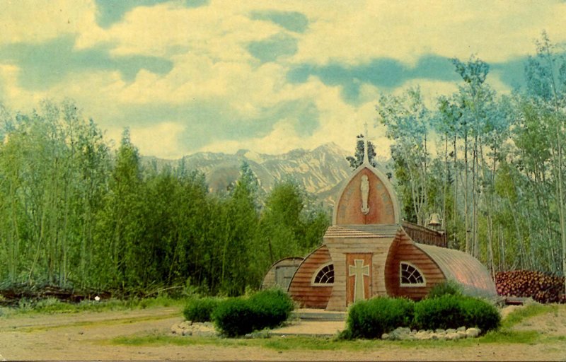 Canada - Yukon Territory. Haines Junction Northern Church