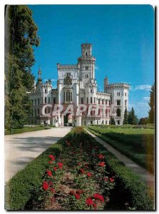 Postcard Modern Hluboka Castle