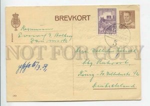 444814 Denmark 1959 year Postal Stationery RPPC