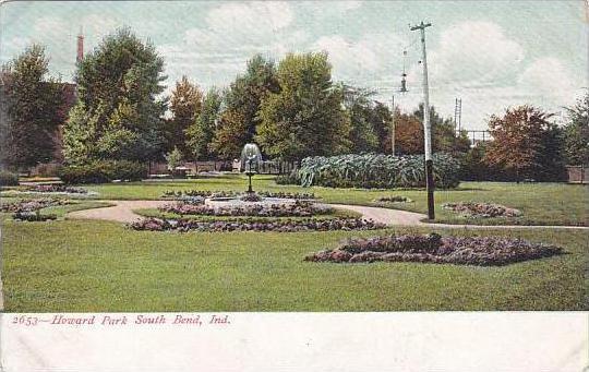 Indiana South Bend Howard Park South Bend 1907