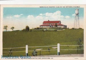 Postcard Newacolin Country Club Beallsville PA