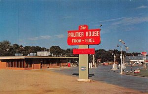 Sioux City Iowa The Palmer House Food & Fuel Center, Photochrome PC U3421