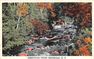 Greetings from in Meridale, New York