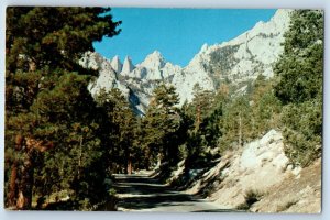 1960 Lone Pine California Postcard Mount Whitney Highest Mountain Death Valley
