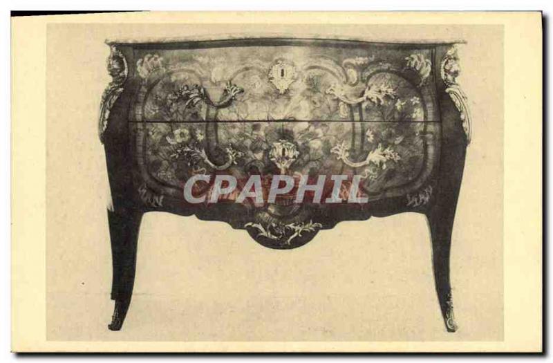 Postcard Old mahogany chest of French Art Brussels