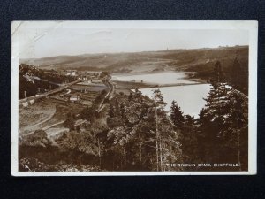 Yorkshire SHEFFIRLD The Rivelin Dams c1930's RP Postcard
