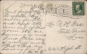 Proctor Vermont VT Marble Yard Mining Birdseye View 1900s-10s Postcard