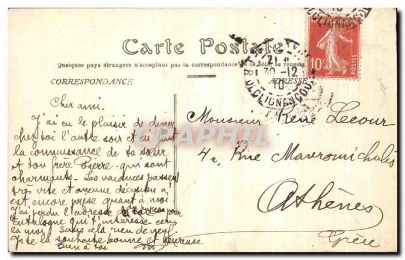 Old Postcard Paris Les Invalides Napoleon's Tomb 1